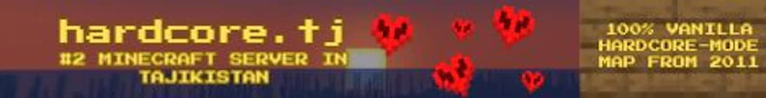 hardcore dot tj Minecraft Server