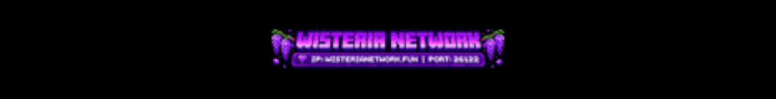 Wisteria Network Minecraft Server