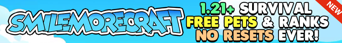 SmileMoreCraft SMP Minecraft Server