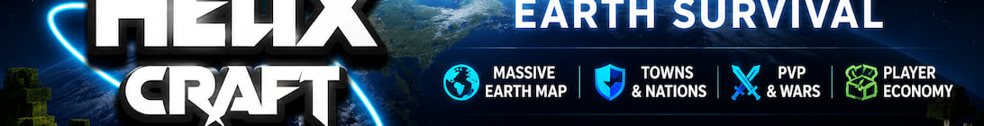 Helixcraft Earth Survival Minecraft Server