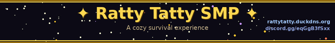 Ratty Tatty SMP Minecraft Server