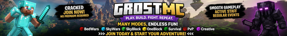 GROSTMC Minecraft Server