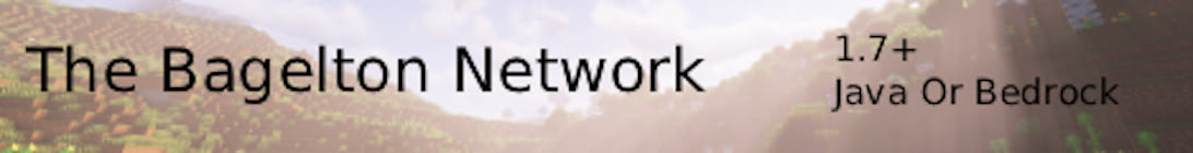 The Bagelton Network Minecraft Server