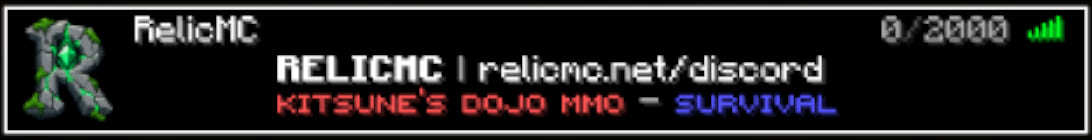 RelicMC Minecraft Server