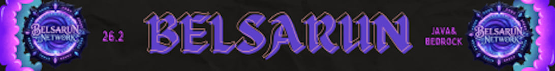 BELSARUN NETWORK Minecraft Server