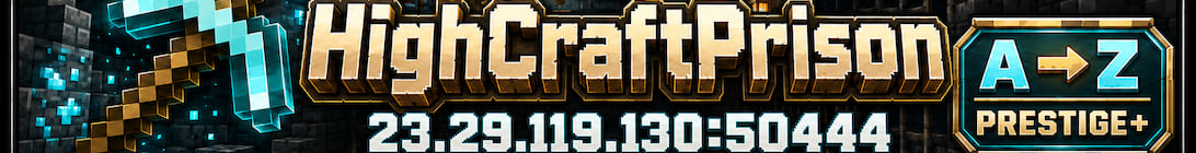 Highcraft Prison Minecraft Server