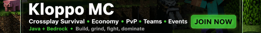 Kloppo MC Minecraft Server