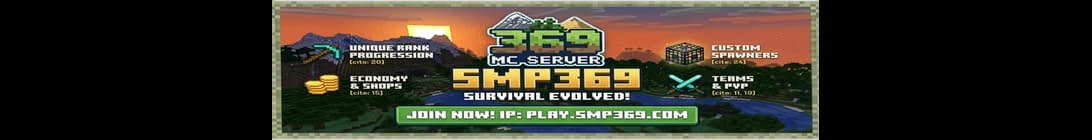 369MC SMP Minecraft Server
