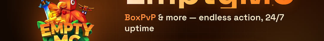 EmptyMC Minecraft Server