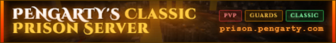 Pengartys Classic Prison Minecraft Server