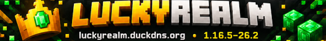 Luckyrealm Minecraft Server