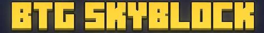 BTG Skyblock Minecraft Server