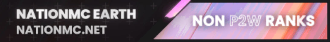 NationMC Earth Minecraft Server