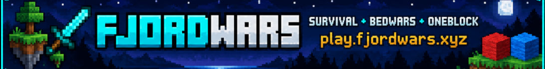 Fjordwars Minecraft Server