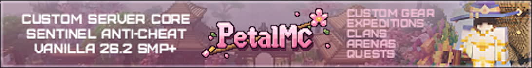PetalMC Minecraft Server