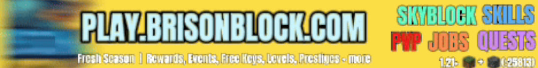 BrisonBlock Minecraft Server