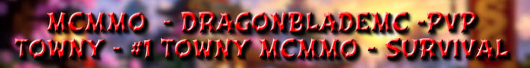 DragonBladeMC Minecraft Server