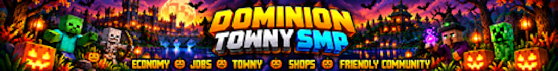Dominion Towny SMP Minecraft Server