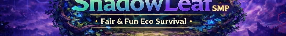 ShadowLeafSmp Minecraft Server