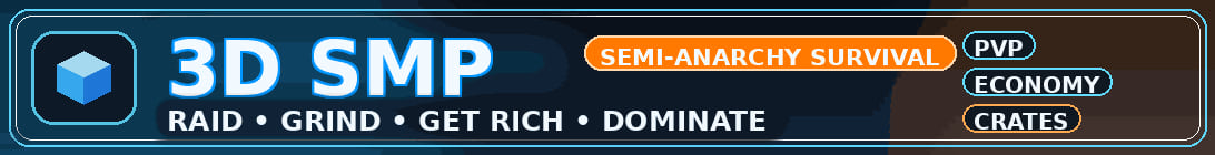 3D SMP Minecraft Server