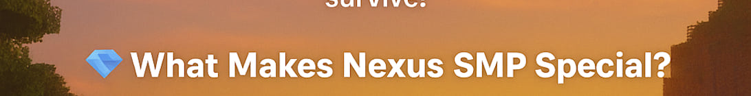 nexus smp Minecraft Server