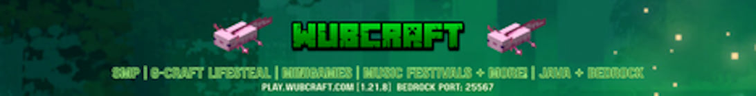 The Wubcraft Network Minecraft Server