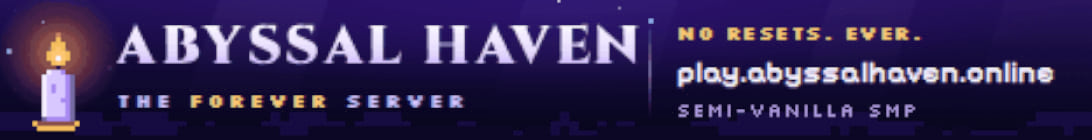 Abyssal Haven The Forever Server Minecraft Server