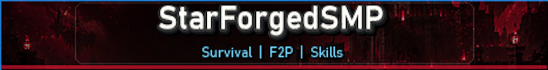 StarForgedSMP Minecraft Server