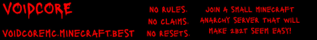 VOIDCORE Minecraft Server
