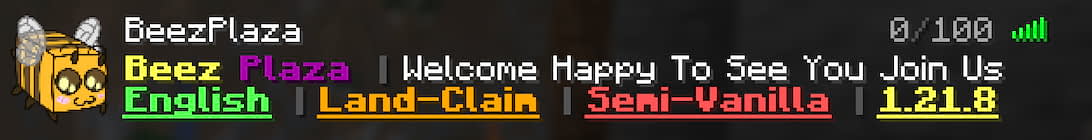 Beez Plaza Minecraft Server