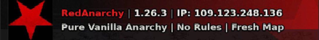 Red Anarchy Minecraft Server