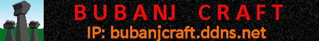 BUBANJ CRAFT Minecraft Server