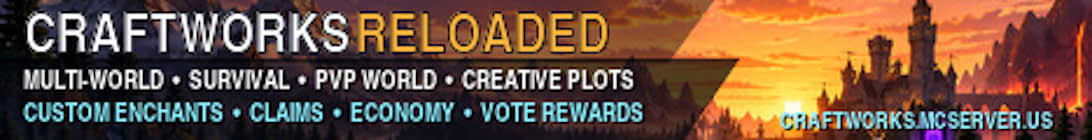 CraftWorks Reloaded Minecraft Server