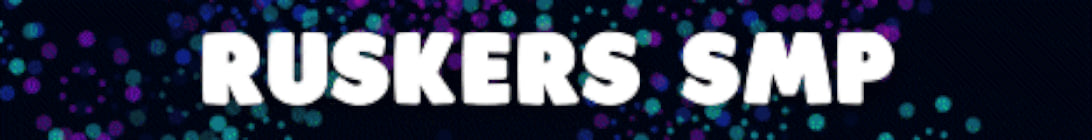 Ruskers SMP Minecraft Server