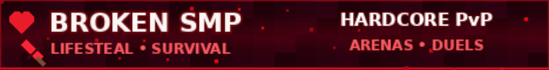 Broken SMP Minecraft Server