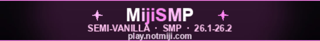 Miji SMP Minecraft Server