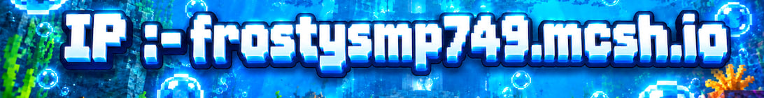 FrostySMP Minecraft Server