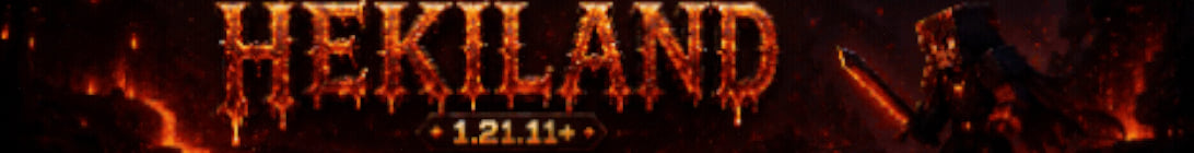 HEKILAND Minecraft Server