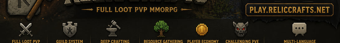 RelicCrafts Minecraft Server