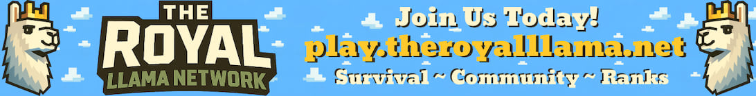 The Royal Llama Network Minecraft Server
