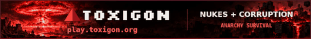 Toxigon Anarchy Minecraft Server