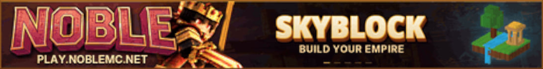 Noble Skyblock Minecraft Server