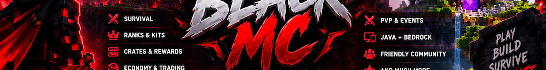 BLACK MC Minecraft Server