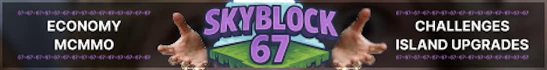 SkyBlock67 Minecraft Server
