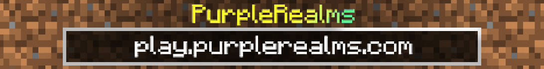 PurpleRealms Minecraft Server