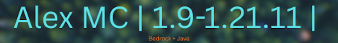 AlexMC Minecraft Server