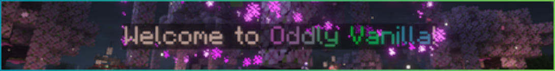 Oddly Vanilla Minecraft Server