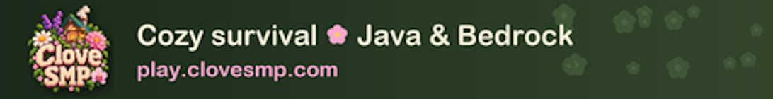 CloveSMP Minecraft Server