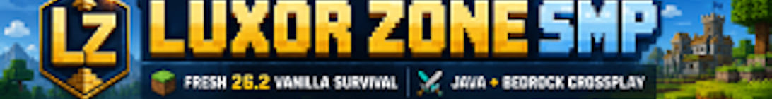 Luxor Zone SMP Minecraft Server