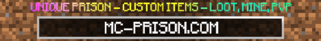 MC PRISON Minecraft Server